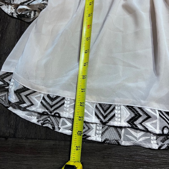 NEW WITH TAGS KNOX ROSE FLOWY SUMMER SHIRT - XS - Picture 13 of 13